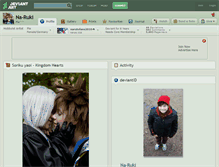 Tablet Screenshot of na-ruki.deviantart.com