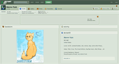 Desktop Screenshot of meww-yum.deviantart.com