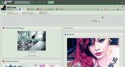 Desktop Screenshot of kitty-rose.deviantart.com