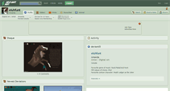 Desktop Screenshot of eluhfunt.deviantart.com
