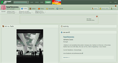 Desktop Screenshot of heartlessness.deviantart.com