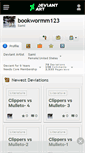 Mobile Screenshot of bookwormm123.deviantart.com