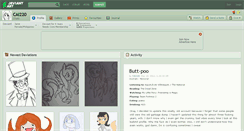 Desktop Screenshot of cai220.deviantart.com