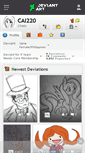 Mobile Screenshot of cai220.deviantart.com