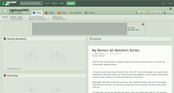 Desktop Screenshot of nightman9999.deviantart.com
