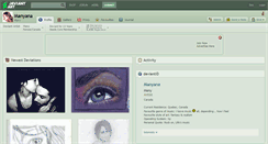 Desktop Screenshot of manyana.deviantart.com