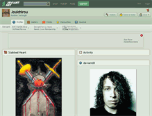 Tablet Screenshot of jouichirou.deviantart.com