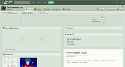Desktop Screenshot of fireemblemclub.deviantart.com
