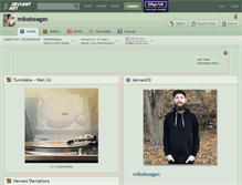 Tablet Screenshot of mikebeagan.deviantart.com
