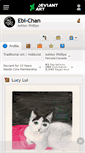 Mobile Screenshot of ebi-chan.deviantart.com