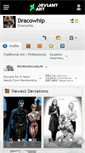 Mobile Screenshot of dracowhip.deviantart.com