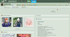 Desktop Screenshot of amiguyrumi.deviantart.com