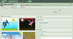 Desktop Screenshot of ember-love-spyro.deviantart.com