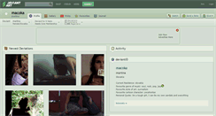 Desktop Screenshot of macoka.deviantart.com