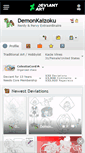 Mobile Screenshot of demonkaizoku.deviantart.com