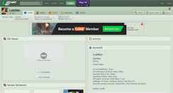Desktop Screenshot of lutelian.deviantart.com