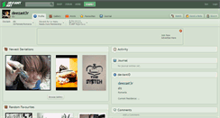 Desktop Screenshot of deezast3r.deviantart.com