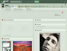 Tablet Screenshot of nash1.deviantart.com