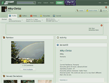 Tablet Screenshot of miky-chrizz.deviantart.com