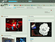 Tablet Screenshot of kitt98.deviantart.com