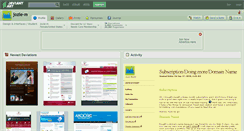 Desktop Screenshot of jozie-m.deviantart.com