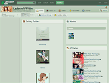 Tablet Screenshot of ladies-of-ffviii.deviantart.com