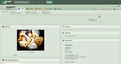 Desktop Screenshot of lashlee71.deviantart.com