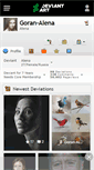 Mobile Screenshot of goran-alena.deviantart.com