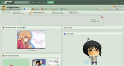 Desktop Screenshot of onigiri-momo.deviantart.com