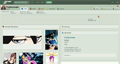 Desktop Screenshot of frankurosaki.deviantart.com