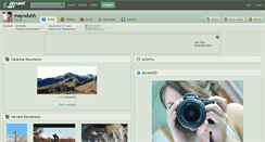 Desktop Screenshot of maynduhh.deviantart.com