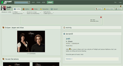 Desktop Screenshot of jrath.deviantart.com