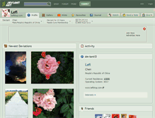 Tablet Screenshot of lefi.deviantart.com