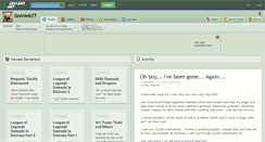 Desktop Screenshot of gonnieb77.deviantart.com