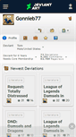 Mobile Screenshot of gonnieb77.deviantart.com