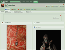 Tablet Screenshot of kysperspective.deviantart.com