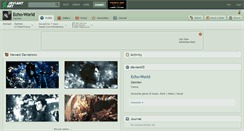 Desktop Screenshot of echo-world.deviantart.com