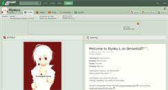 Desktop Screenshot of kiyoku-l.deviantart.com