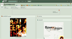 Desktop Screenshot of flowerdesignsworld.deviantart.com