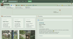 Desktop Screenshot of booksong.deviantart.com