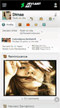 Mobile Screenshot of dimaa.deviantart.com