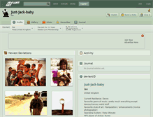 Tablet Screenshot of just-jack-baby.deviantart.com