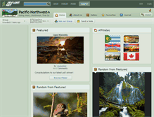 Tablet Screenshot of pacific-northwest.deviantart.com