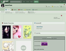Tablet Screenshot of jasonchan.deviantart.com