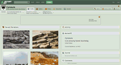 Desktop Screenshot of cynosura.deviantart.com