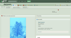 Desktop Screenshot of dead-amazon.deviantart.com