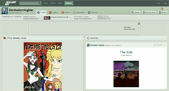 Desktop Screenshot of danikamorningstar.deviantart.com