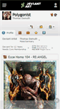 Mobile Screenshot of polygonist.deviantart.com