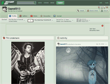 Tablet Screenshot of gaara0013.deviantart.com