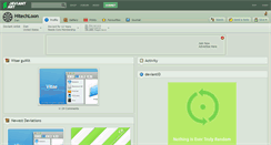 Desktop Screenshot of hitechloon.deviantart.com